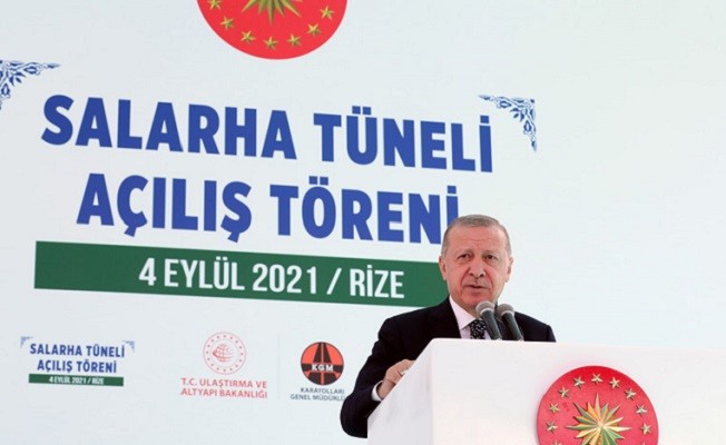 Başkan Erdoğan, Rize Salarha Tüneli Açılış Töreni’ne katıldı