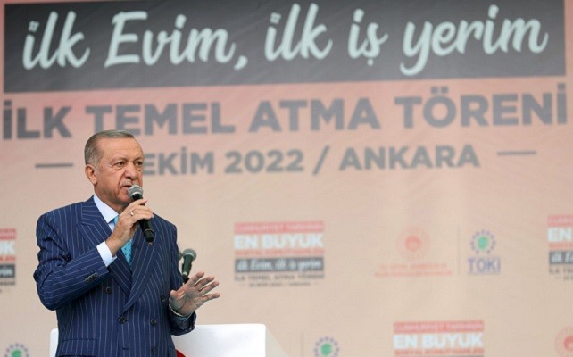 Başkan Erdoğan, “İlk Evim, İlk İş Yerim Projesi” İlk Temel Atma Töreni’ne katıldı