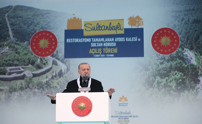 Başkan Erdoğan, “BİZ LAF ÜRETMEDİK, İŞ ÜRETTİK”