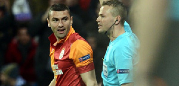 Galatasaray'ın verilmeyen iki penaltısı