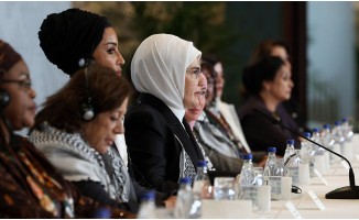 Emine Erdoğan ile "first lady"lerden Filistin için dünyaya ortak çağrı