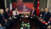 Cumhurbaşkanı Erdoğan, Meloni ile görüştü