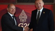 Cumhurbaşkanı Erdoğan, Almanya Başbakanı Scholz'u kabul etti